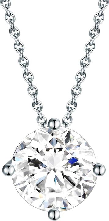 Trilani Damen Sterling Silber Zirkonia silber 40,0 cm Basiskette + 5,0 cm Verlängerung - 16260 (Sterling Silber, 40 - 45 cm)