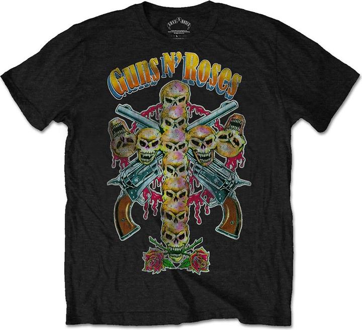 Guns N Roses Skull Cross 80S (L)