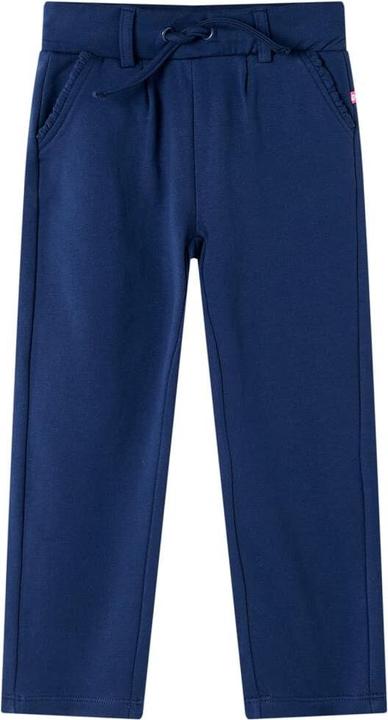 Produktbild VidaXL Kinderhose mit Kordelzug Marineblau 92,Material: 95 (92)