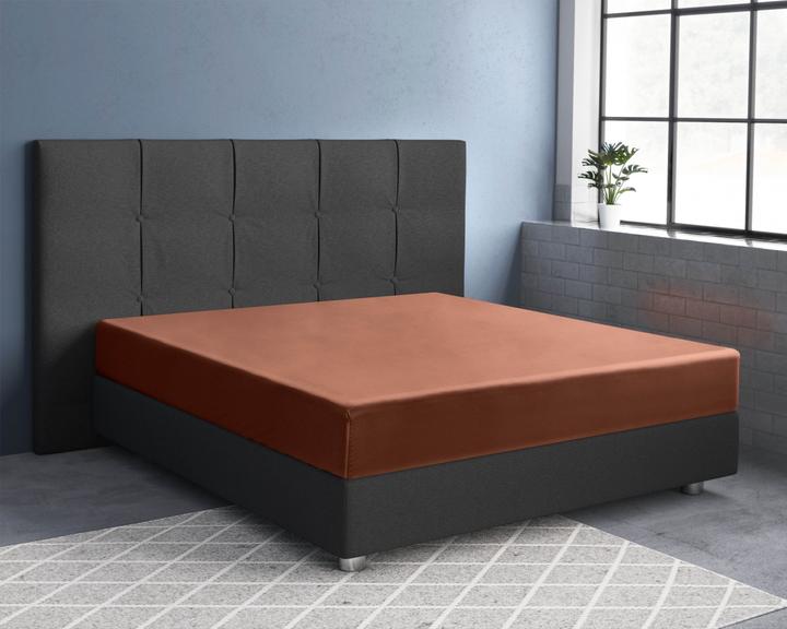 Produktbild Palo Satin Spannbettlaken (120 x 200 cm)