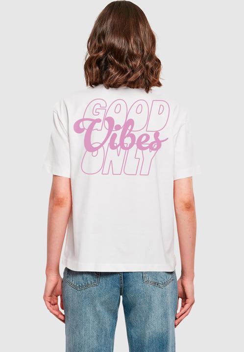 Produktbild Miss Tee Good Vibes Wording Tee - 173959 (XL)