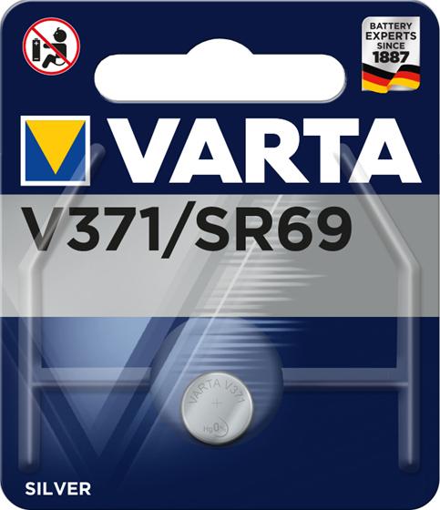 Actual product image Varta V371 (1 pcs., SR69, 44 mAh)