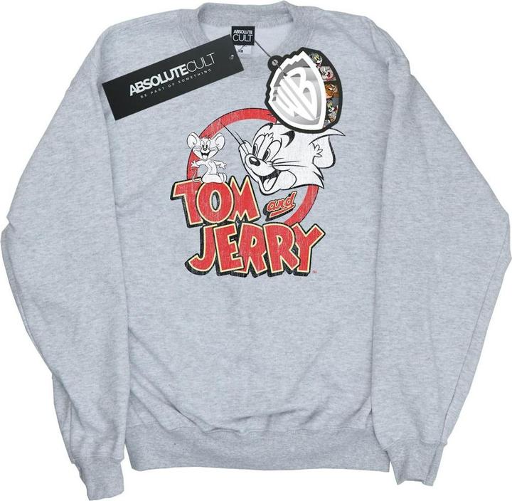 Image du produit Tom & Jerry - Sweat DISTRESSED LOGO - Fille (152, 158)