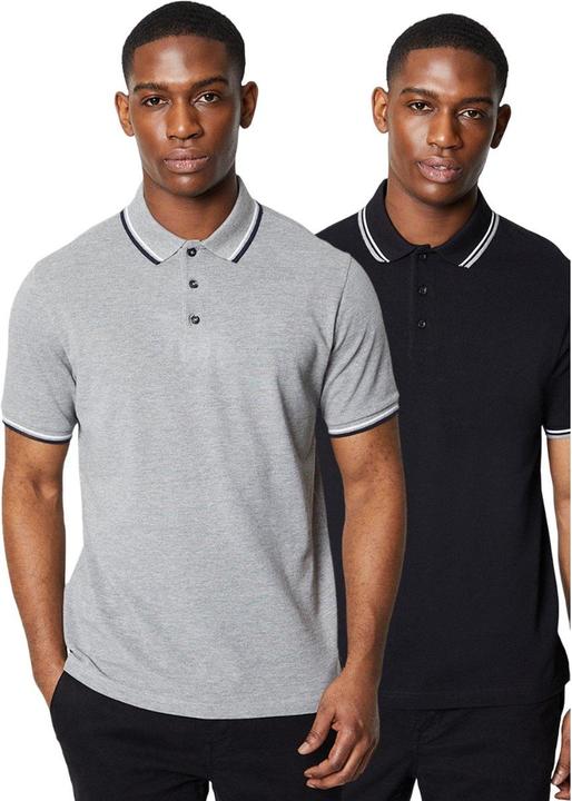 Immagine prodotto Universal Textiles Maglietta Polo Bordato Uomo Misura Confezione 2 (3XL)