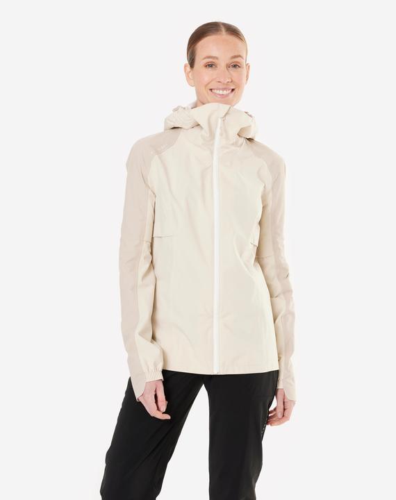 Actual product image Rockrider Bicycle rain jacket MTB Expl 700 ladies beige (S)