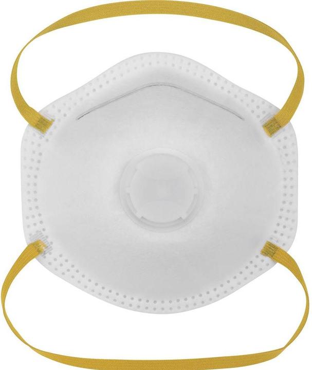 Image du produit Gime 2575495 Masque anti-poussière avec valve FFP2 10 pcs. DIN EN 149:2001 + A1:2009 (FFP2, 10 x)