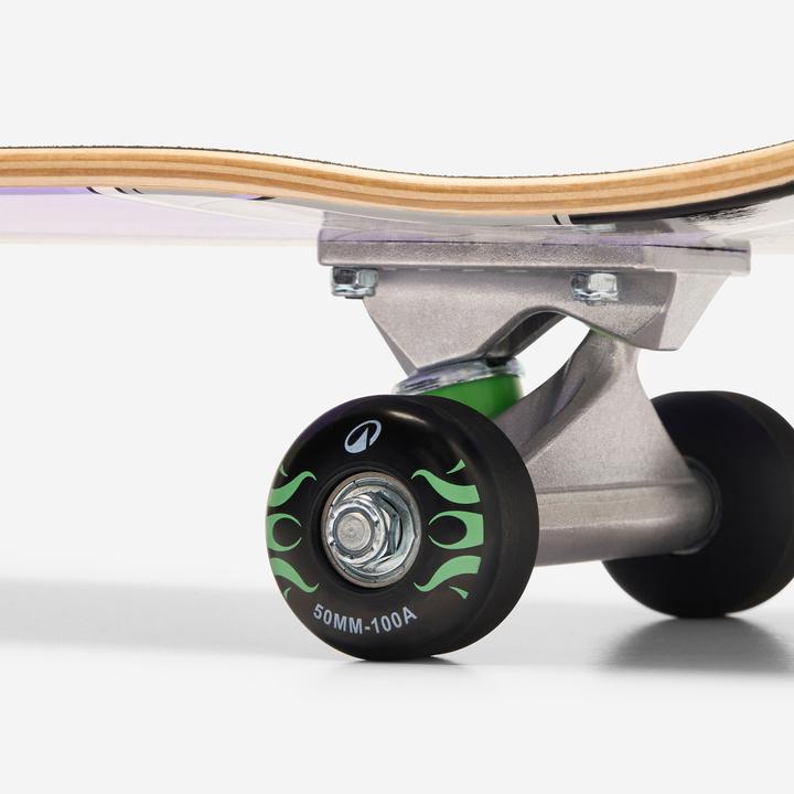Produktbild Decathlon Skateboard Kinder 3–7 Jahre 7,25" - CP100 Mini Skatopia grün (27.91")