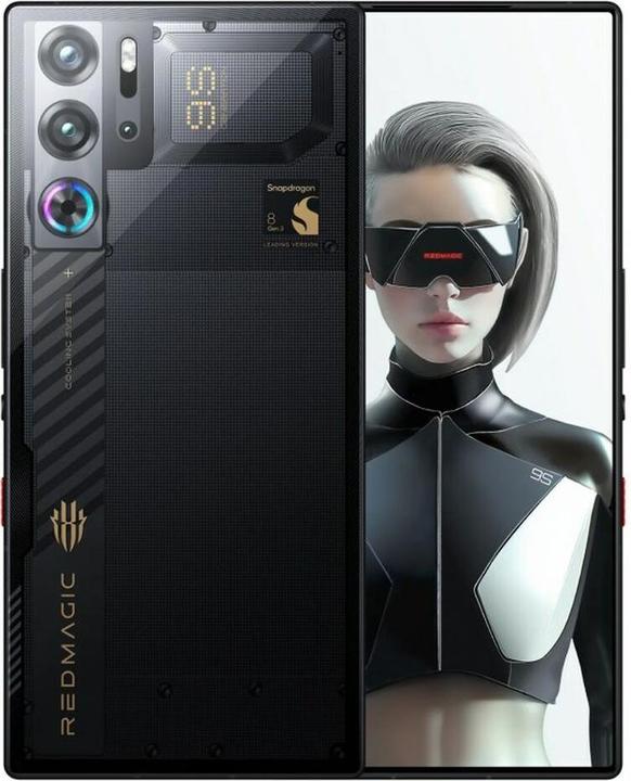 Immagine prodotto Nubia RedMagic 9S Pro (512 GB, Nero, 6.80", Doppia SIM, 50 Mpx, 5G)