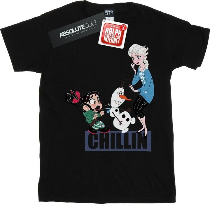 Immagine prodotto Disney Wreck It Ralph Elsa And Vanellope Maglietta Ampia Donna (S)