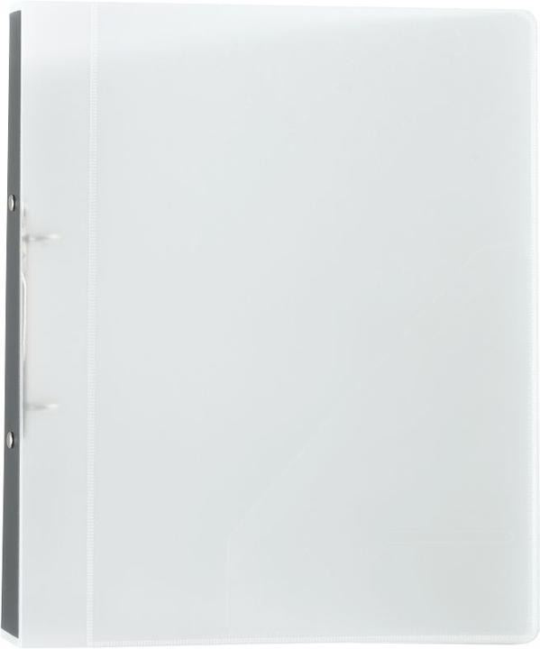 Actual product image Eichner Presentation ring binder 2-ring grey-transparent 2.5 cm DIN A4 (A4, 25 mm, 1 Piece)