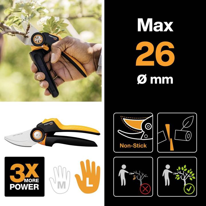 Produktbild Fiskars X-series Bypass-Gartenschere L P961