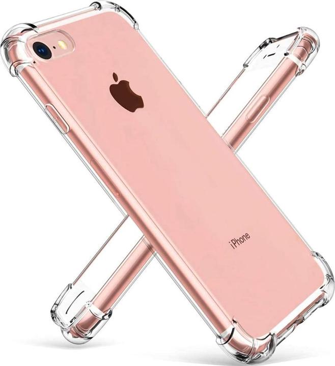 Actual product image Screenguard Apple iPhone 6S Plus Case Crystal Soft Airbag Bumper (Apple iPhone 6s Plus)