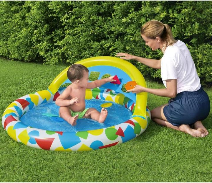 Actual product image Bestway Splash & Learn Kiddie Pool 120x117x46cm