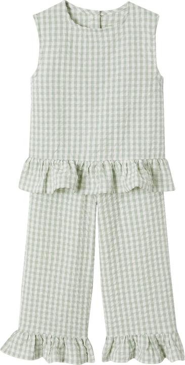 Produktbild Vertbaudet Mädchen-Set: Bluse & 7/8-Hose (122)