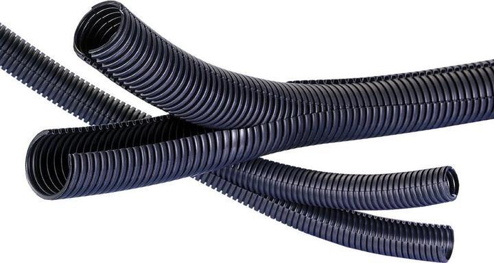 Image du produit PMA Tube ondulé, 5.6mm, Polyamide 6, Noir (1 cm)