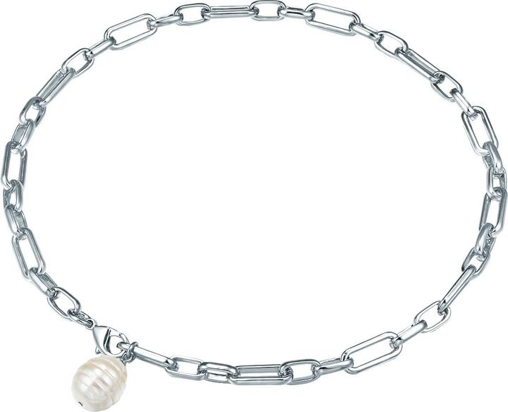 Produktbild Lulu & Jane Metall-Legierung Muschelkernperle silber 50,0 cm - 33634 (Metall-Legierung, 50 cm)