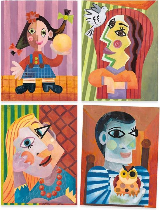 Actual product image Djeco Inspired by square heads