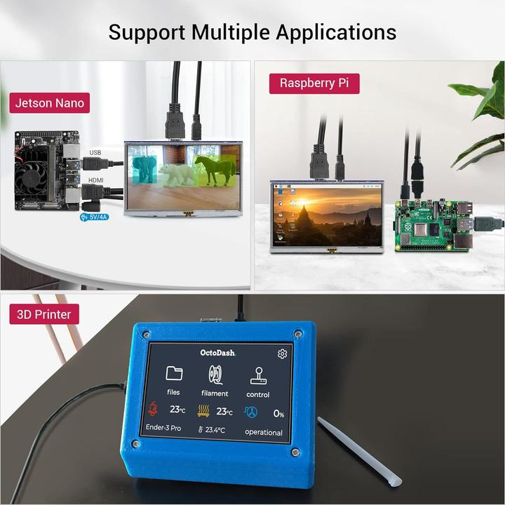 Image du produit Elecrow Écran Raspberry Pi