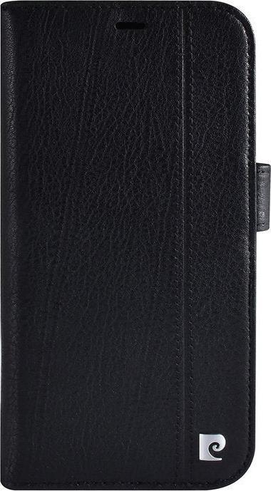 Actual product image Pierre Cardin Case iPhone 13 Pro - Genuine leather book case black & 3 card slots No.288 (Apple iPhone 13 Pro)