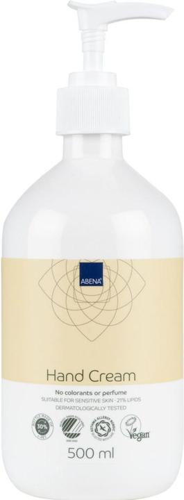 Produktbild Abena Handcreme, 21% Fettgehalt, Unparfümiert, 500 ml (500 ml)
