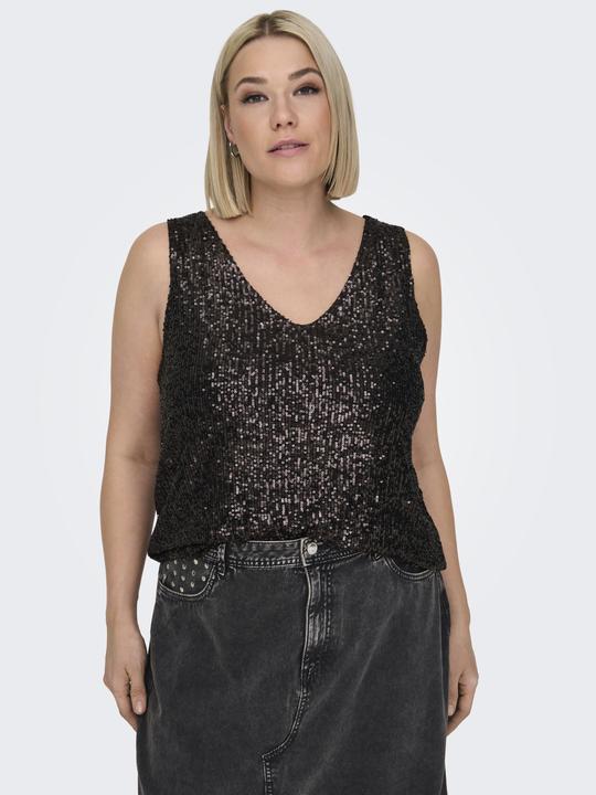 Image du produit Only Coupe normale Top col V Curve Top (M)