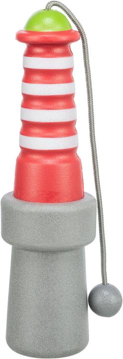 Image du produit Trixie Jouets flottants Aqua Toy Phare 20 cm, Orange, Gris (Jouet à mâcher pour chien)