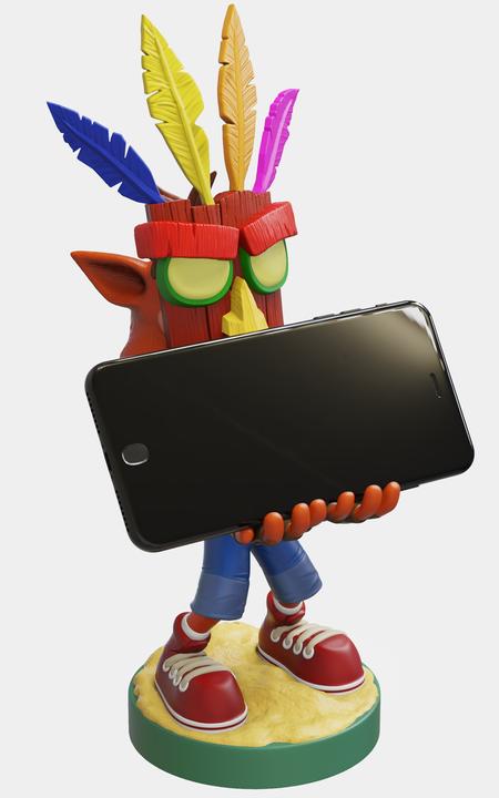 Image du produit Exquisite Gaming Crash Bandicoot: Crash Aku Cable Guy (PC, Mac, Xbox Series X, Xbox One S, Xbox 360, PS4, PS5, Switch)