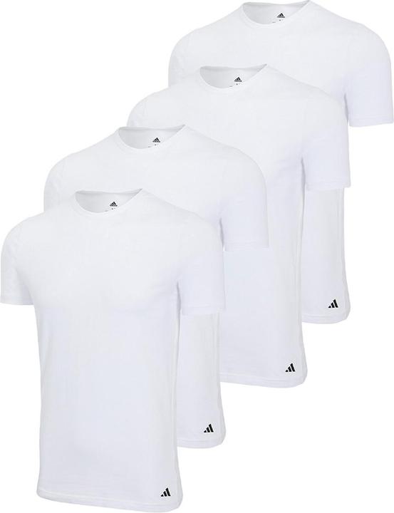 Immagine prodotto adidas 4er Pack Active Flex Cotton Unterhemd / Shirt Kurzarm (M)