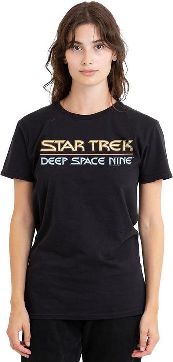 Actual product image Unisex Adult Deep Space Nine Logo T-Shirt (M)