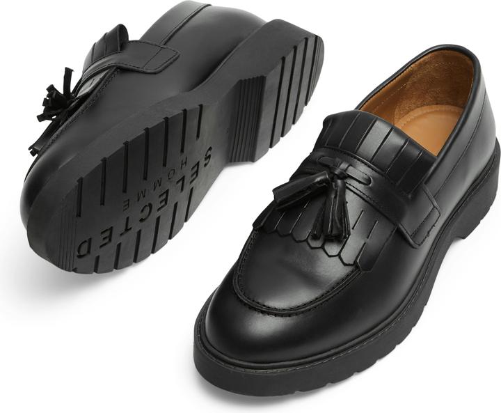 Image du produit Selected Homme Chaussures basses en cuir Kiltie (43)