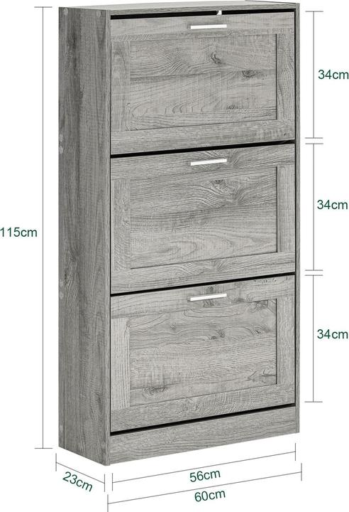 Actual product image SoBuy Shoe tipper (60 x 115 x 23 cm)