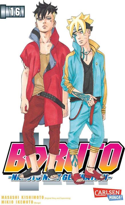 Actual product image Boruto - Naruto the next Generation 16 (German, Masashi Kishimoto, Mikio Ikemoto, Miyuki Tsuji, 2023)