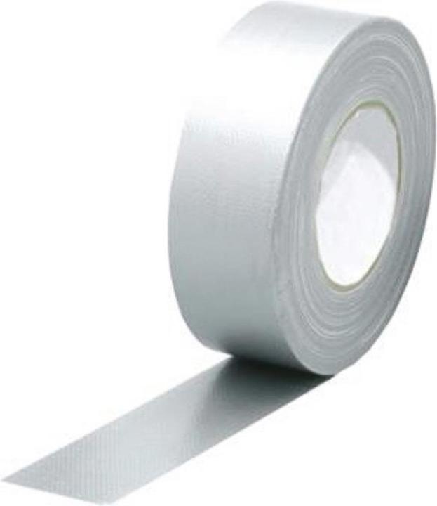 Actual product image Enviropack Fabric tape silver length 50 m width 48 mm (50 mm)