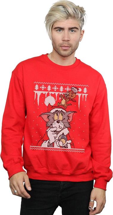 Image du produit Tom & Jerry - Sweat CHRISTMAS FAIR ISLE - Homme (S)