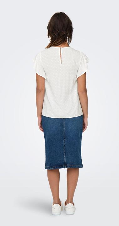Actual product image JdY Locker geschnitten V-Ausschnitt Voluminöser Armschnitt Top Top (XL)