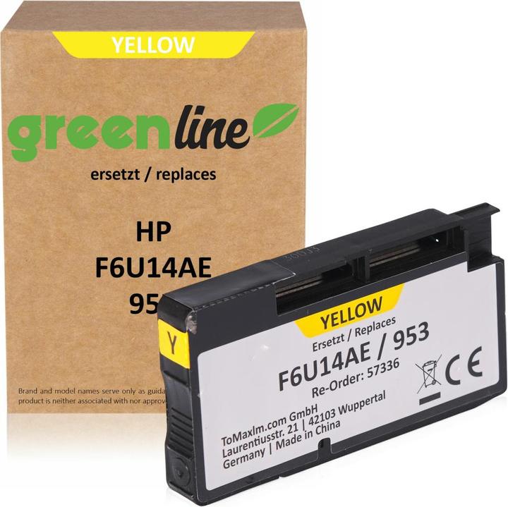 Produktbild Inkadoo greenline Kompatibel Tinte für HP OfficeJet Pro 8730 (Y)