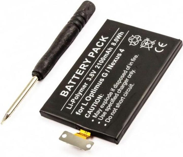 Produktbild LG Akku Nexus 4, E960, E970, E973, E975, F180, Maku