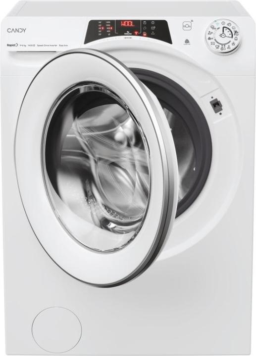 Actual product image Candy Rapidα ROW4964DWMST1-S washer-dryer Free installation Front loading White D
