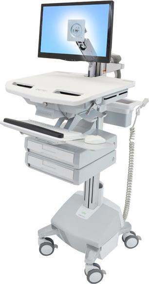 Ergotron Trolley for LCD display/keyboard/mouse/CPU/notebook/barcode scanner (open architec