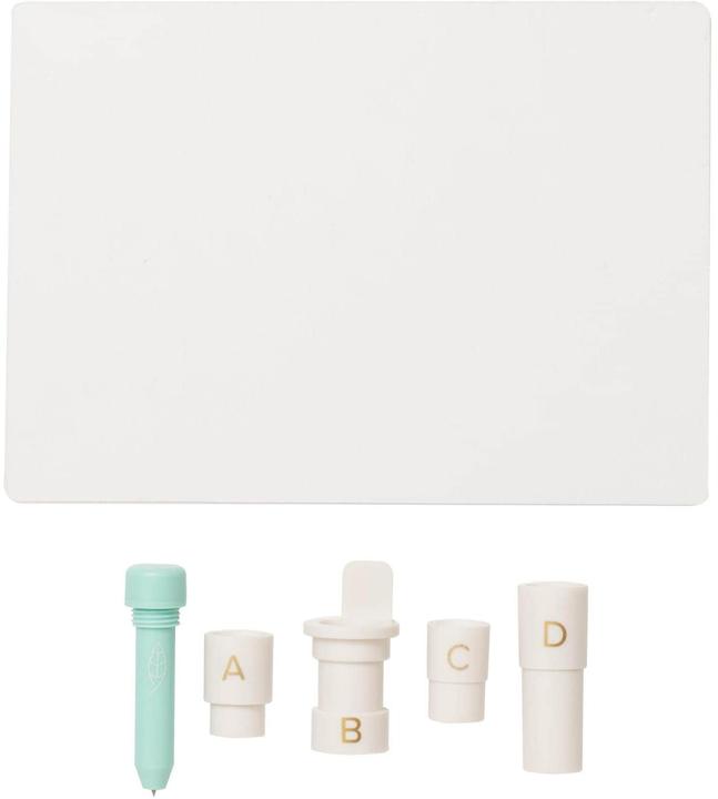 Actual product image We R Memory Keepers Etch Quill engraving set with 36 shapes