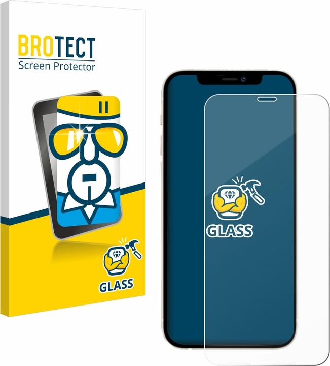 Produktbild BROTECT Panzerglas Hartglas Displayschutz (1 Stück, Apple iPhone 12)