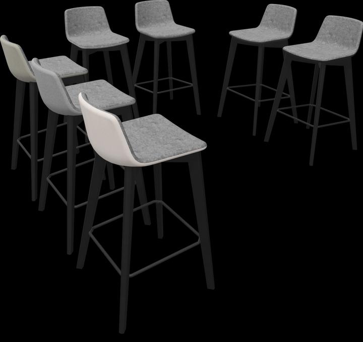 Immagine prodotto Narbutas Sgabello da bar Twist & Sit