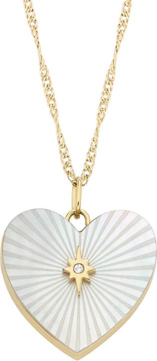 Fossil Locket Collection (Stainless Steel, 40 - 46 cm)