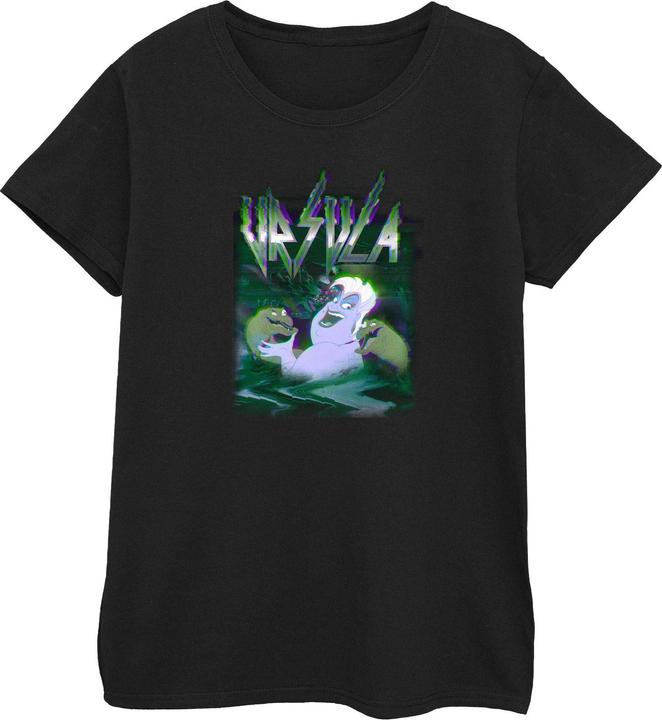 Actual product image Disney Womens/Ladies Ursula Glitch Cotton T-Shirt (XL)