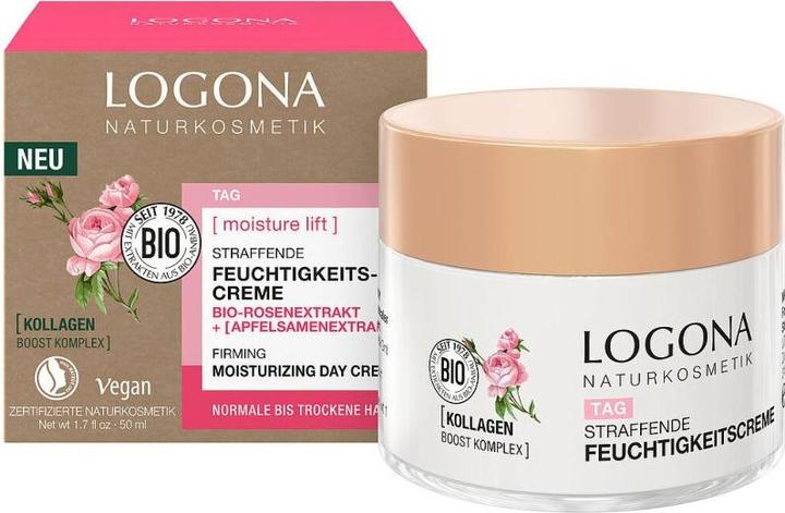 Produktbild Logona Feuchtigkeitscrème aktiv glättend 30 ml (30 ml, Tagescreme)