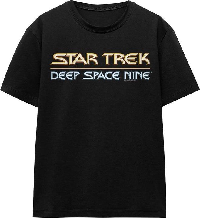 Actual product image Unisex Adult Deep Space Nine Logo T-Shirt (M)