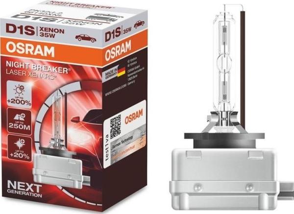 Actual product image Osram Xenarc Night Breaker Laser (Next Gen) D1s (D1S)