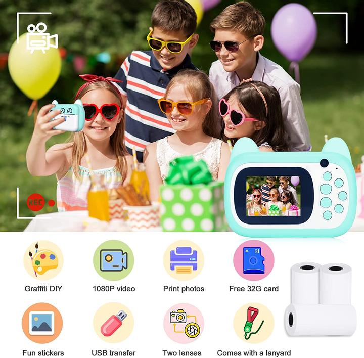 Actual product image Supbro Selfie Camera Kids in Blue B