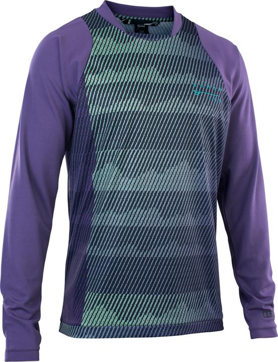 ION Bike Jersey Scrub LS men - dark-purple
