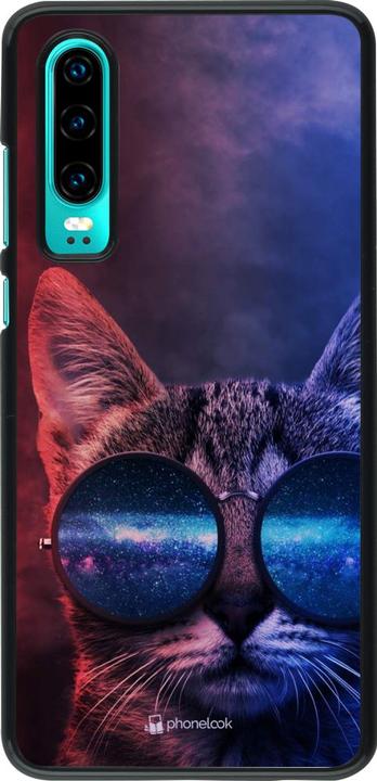 Immagine prodotto PhoneLook Copertina Occhiali da Gatto Rosso Blu (Huawei P30)